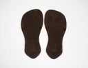 Leather barefoot sandals Caty