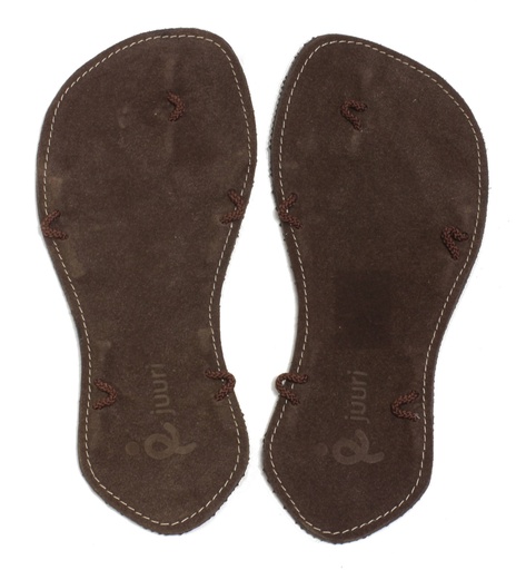 Leather barefoot sandals Caty