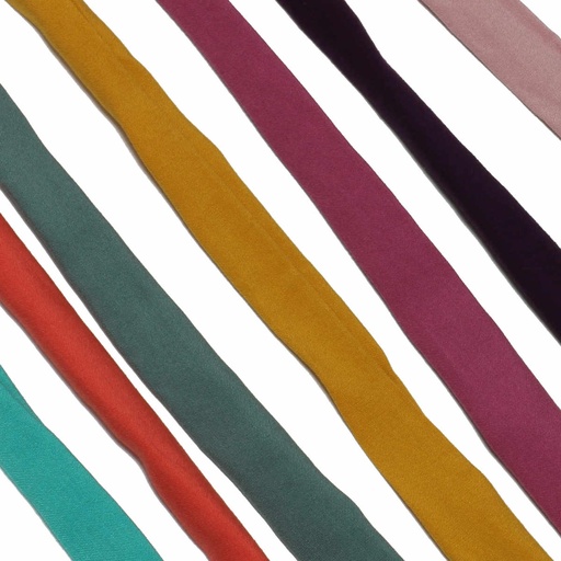 Plain colored viscose laces